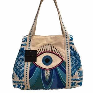 America & Beyond Evil Eye Tote Bag
